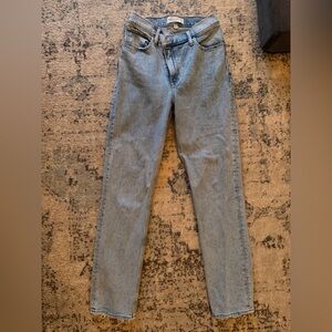 Abercrombie & Fitch Light Blue High Rise Jeans
